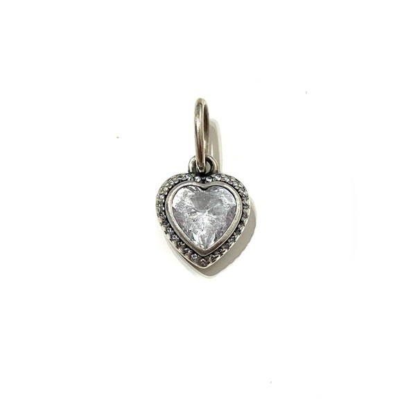 Jewelry - Pandora CZ Heart Pendant Charm